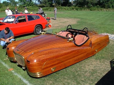 Cars made into a public spectical