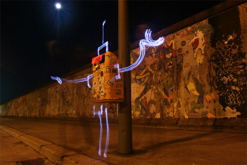 Amazing Light art and Graffiti