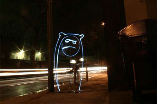 Amazing Light art and Graffiti
