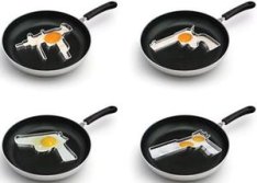 Gun Skillets - Nifty way's for the NRA to eat there favorite gun