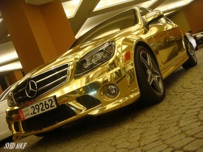 The Gold Mercedes