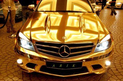 The Gold Mercedes