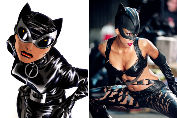 Comic Book Characters made into Hollywood movie Characters