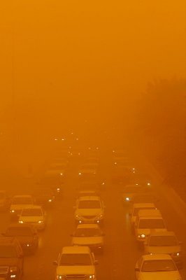 Sandstorm in Saudi Arabia