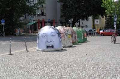 Metal Head Urban Art in Berlin