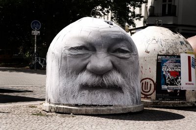 Metal Head Urban Art in Berlin