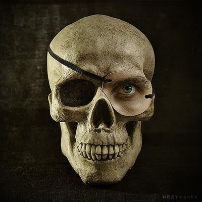 one eyed skull - Nrey