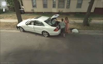 Google Street view Accidents