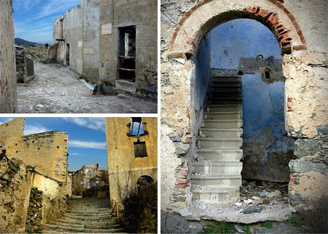 abandoned italy town
