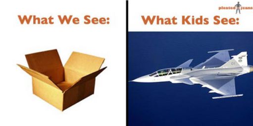 What we see, What kids see.