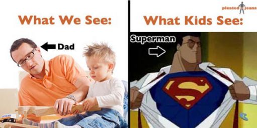 What we see, What kids see.