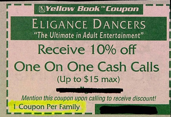 A family coupon?