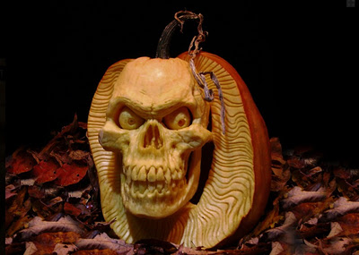 Insane and Scary Halloween Pumkin Carvings of 2011