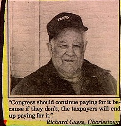 This guy doesn't have a clue, or hasn't paid his taxes in years...