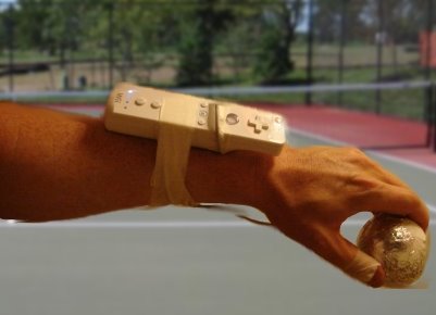Improve your WII sports gaming by taping the remote to your wrist.