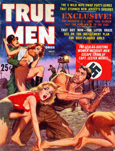 Real men rescue women from nazi's