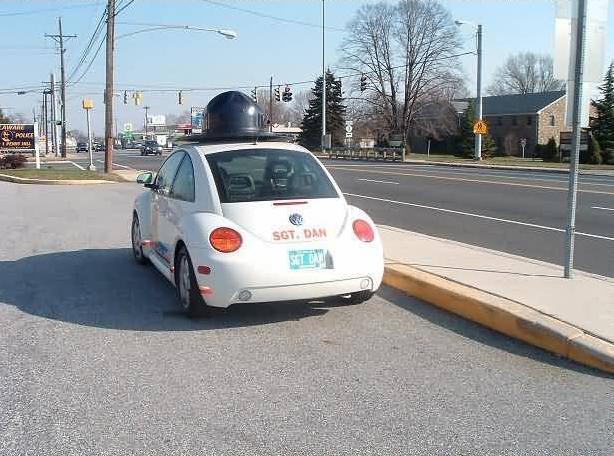 Volkswagen Beetle Punch Buggy Police Car