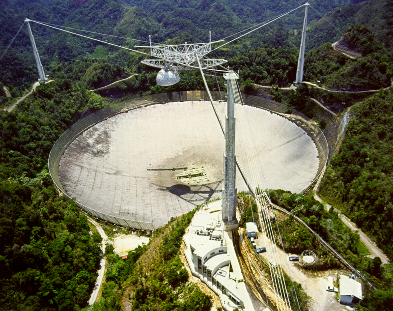 The  worlds biggest radio telescope. Looks like it would make one hell of a pool lol