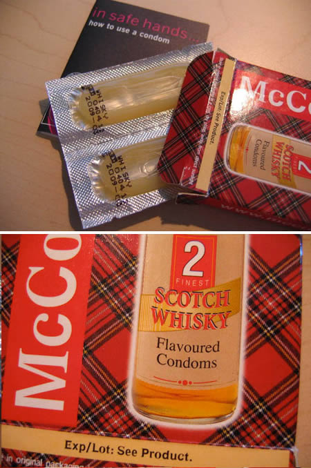 Liquor Flavored Condom