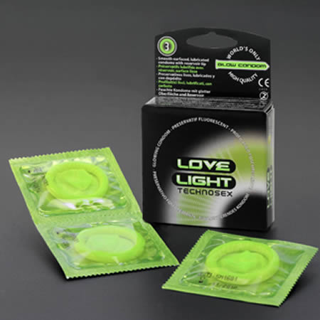 Phosphorescent Condom