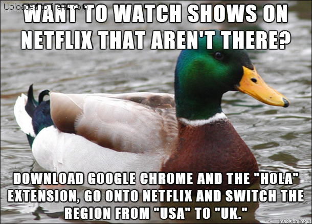 Netflix anythere ?
