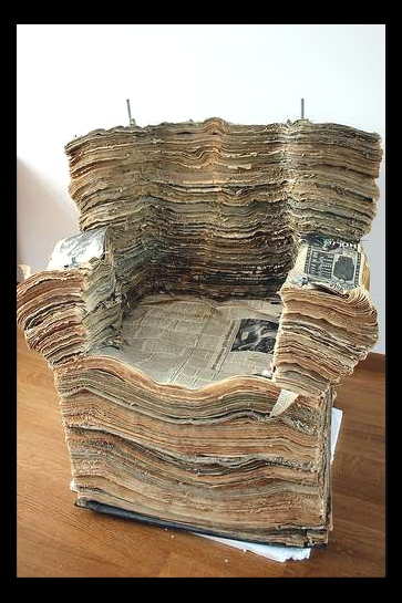 Everyday Items Made from Simple Newspaper