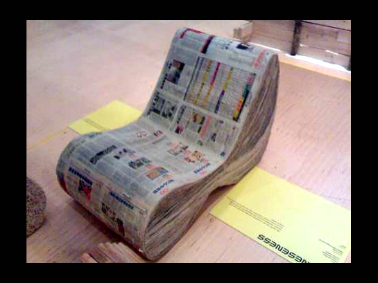 Everyday Items Made from Simple Newspaper