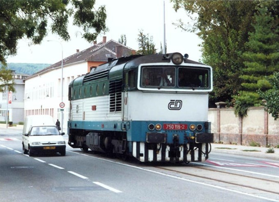 Trains on Public Streets
