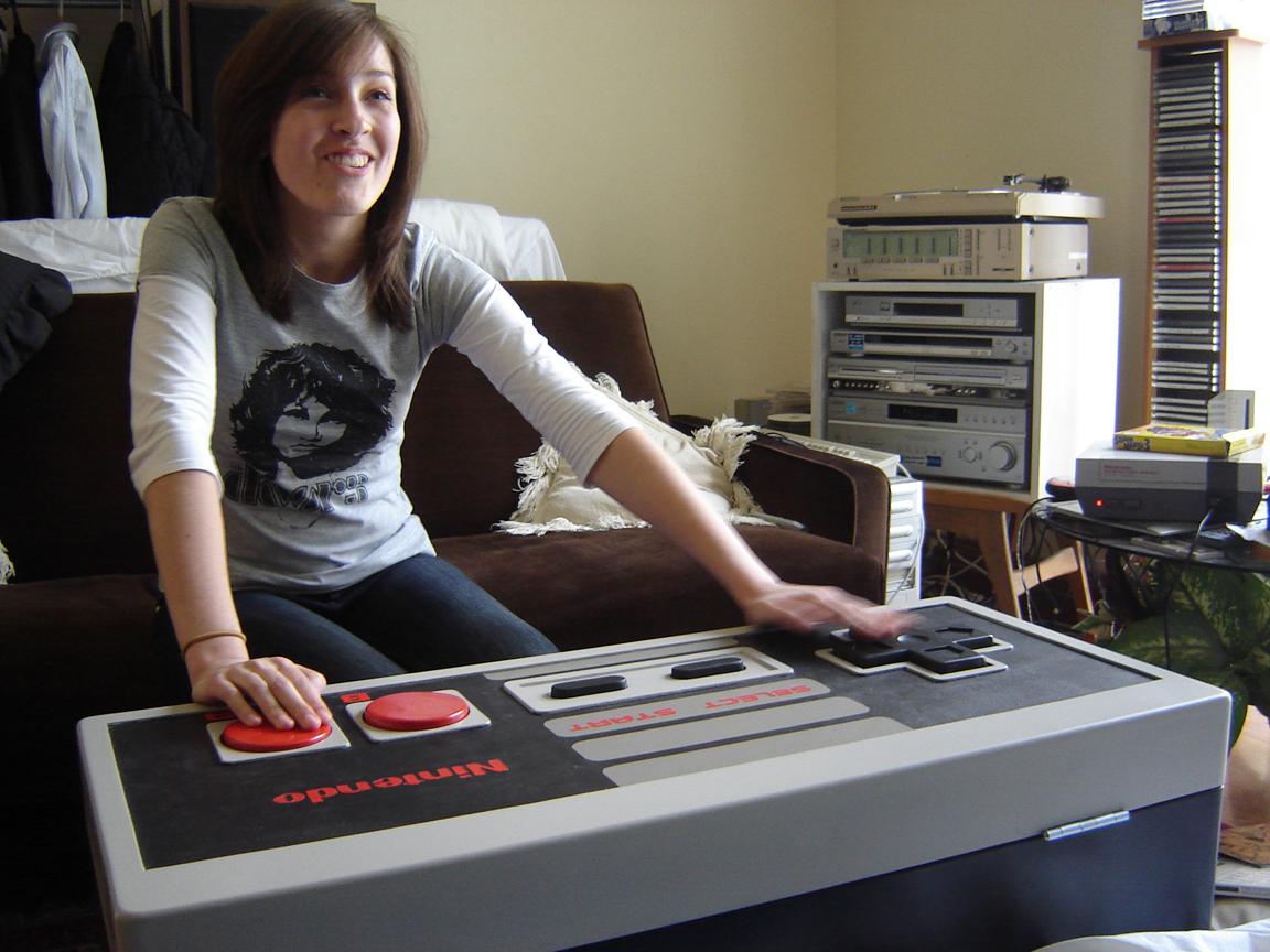 Awesome Working NES Coffee Table