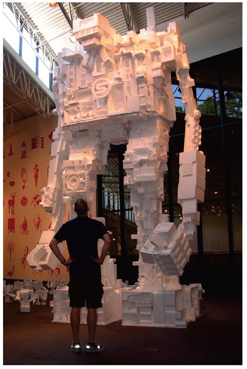22ft Robots Made from Packing Foam