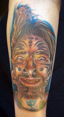 Horrific Portrait Tattoos