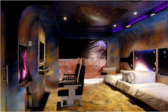 Bizarre Themed Rooms