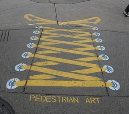 Pedestrian Street Art