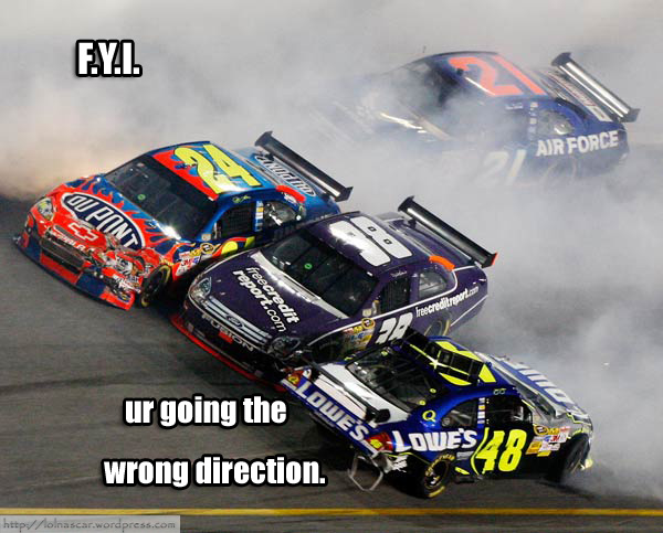 nascar wrecks