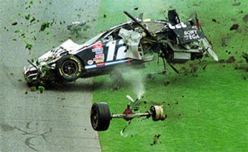 nascar wrecks