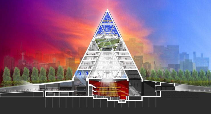 Kazakhstan's Astounding Futurisitic Pyramid
