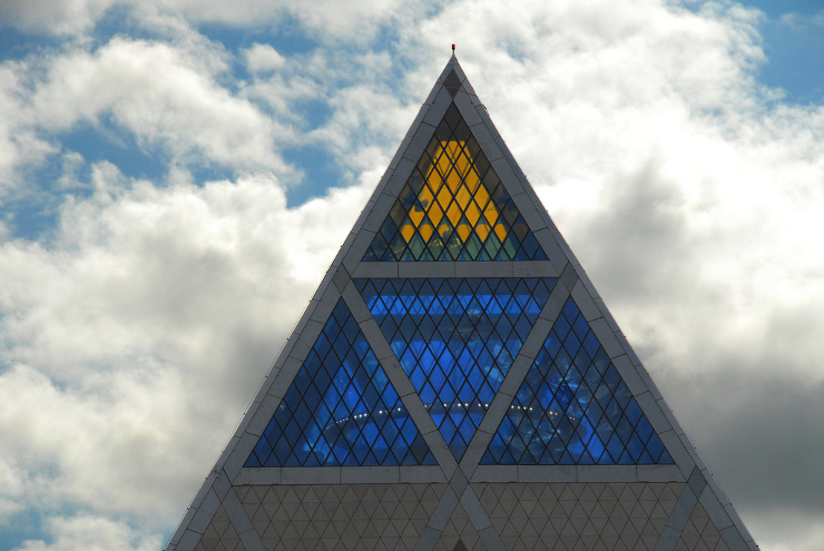 Kazakhstan's Astounding Futurisitic Pyramid