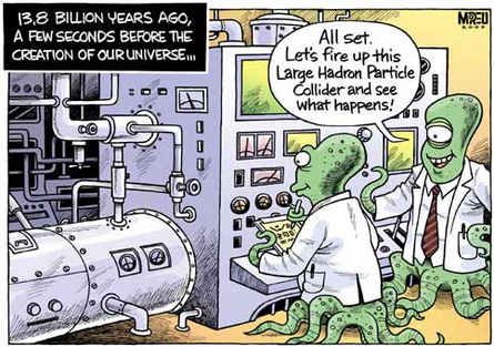 What happened at the first LHC experiment