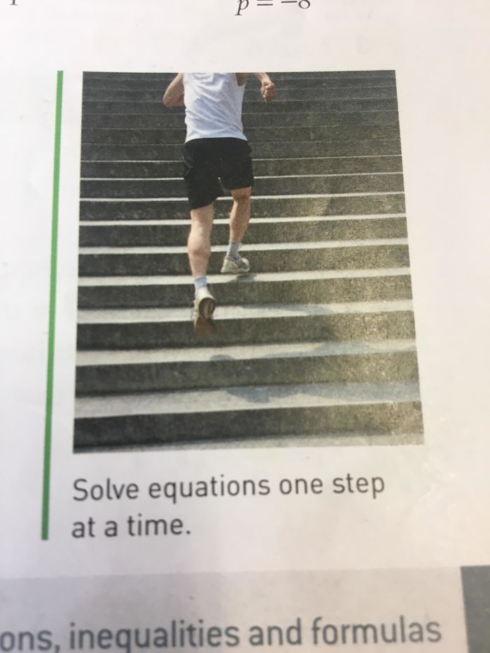 floor - P 0 Solve equations one step at a time. ons, inequalities and formulas