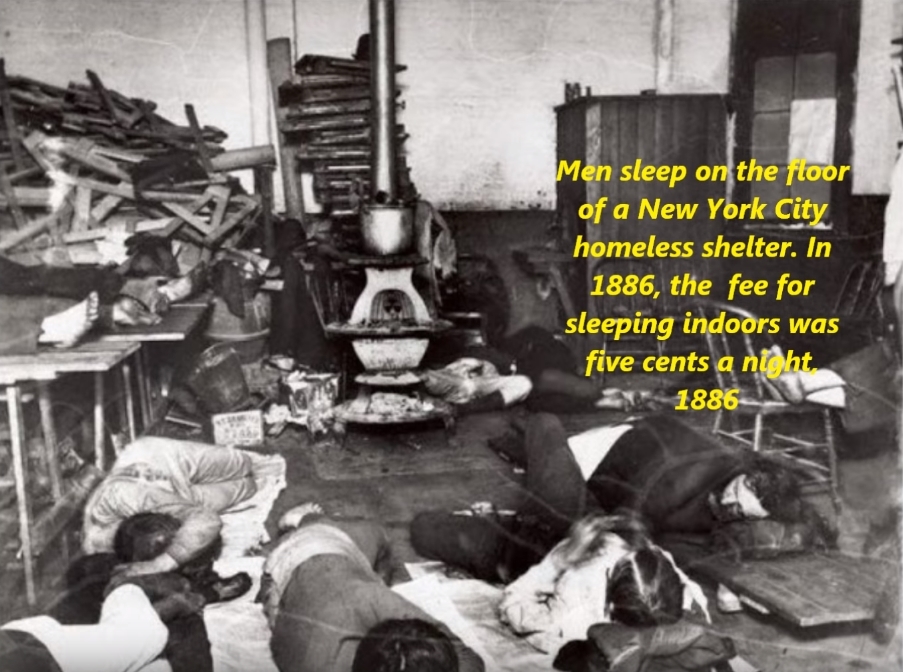 jacob riis how the other half lives children - Men sleep on the floor of a New York City homeless shelter. In 1886, the fee for sleeping indoors was five cents a noht. 1886
