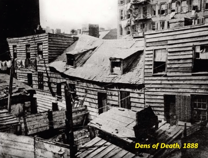jacob riis dens of death - Dita Dens of Death, 1888