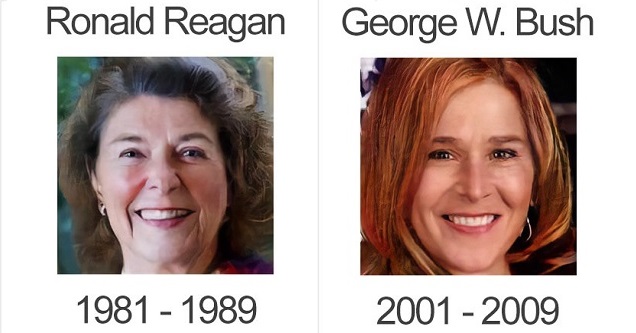 20 Pics Of Gender Swapped Presidents Going Back To 1900