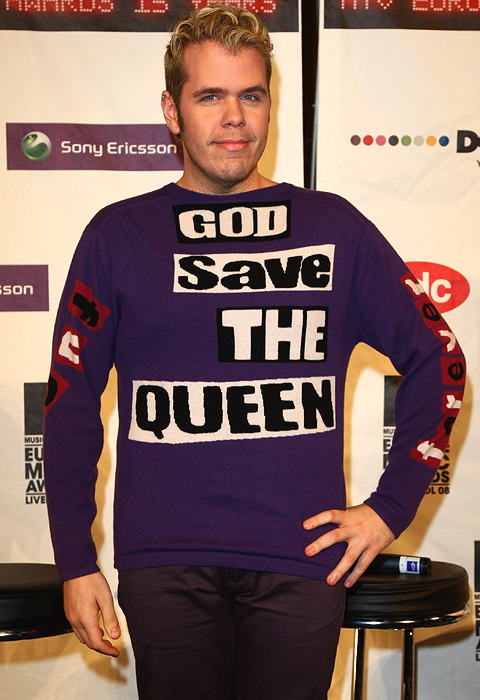 t shirt - . Sony Ericsson ....... son God Save The Queen
