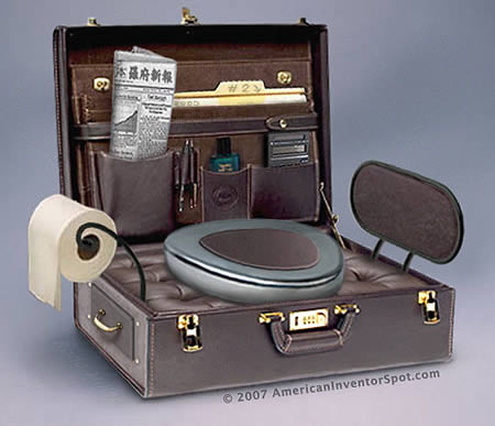 gotta go briefcase - 2007 AmericaninventorSpot.com