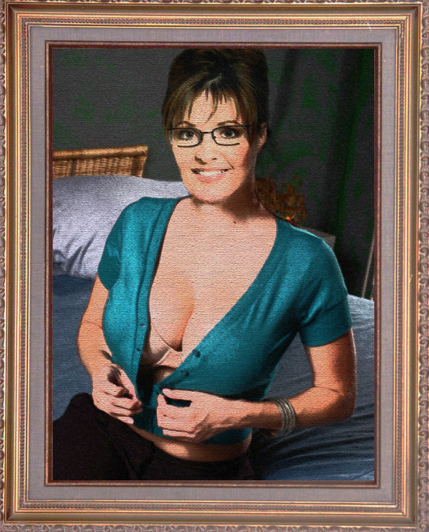 846px x 1050px - Sarah Palin Painting - Picture