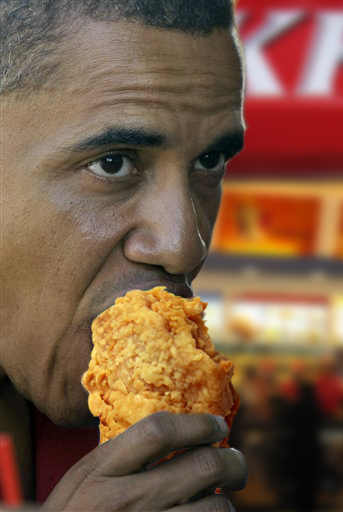 President Obama Eating.....Again! - Picture | eBaum's World