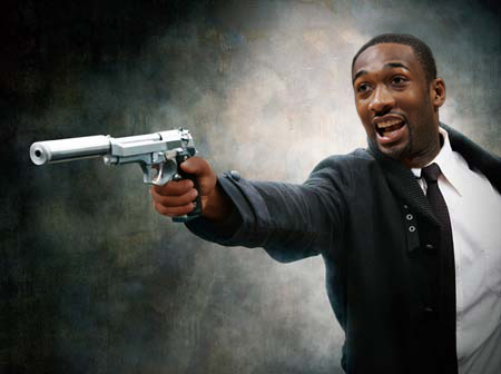 Gilbert Arenas, guard for the Washington Wizards, is in trouble for pulling a gun on a teammate.  I think he takes his NBA nickname "Agent Zero" a little too seriously.