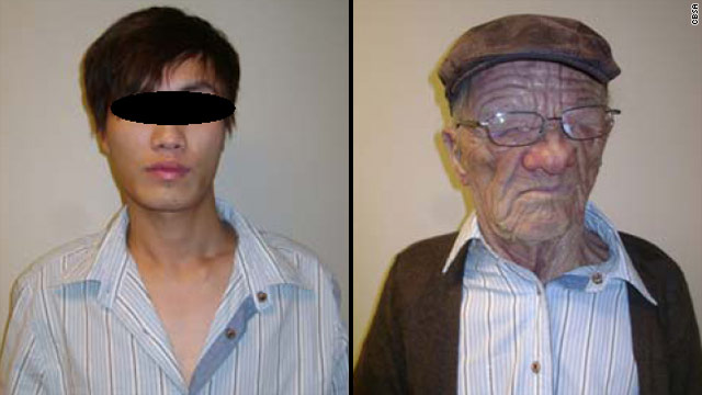 A young man disguised himself as an old Caucasian man, boarded Air Canada flight AC018 from Hong Kong to Vancouver and then changed out of his costume mid-flight. His almost unbelievable story created quite a stir.
