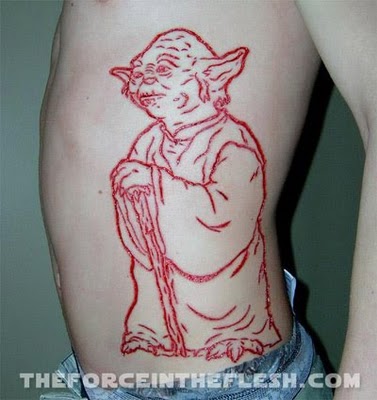 carving scar tattoo - Theforceinthe Flesh.Com