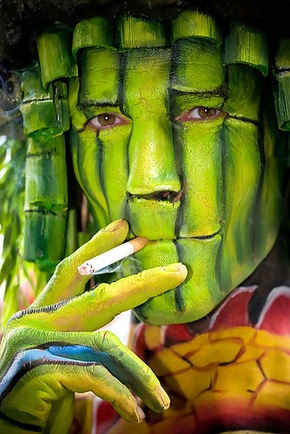 Scary Good Face Paintings